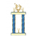 Trophies - #Softball Action Laurel F Style Trophy